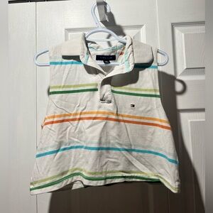 Tommy Hilfiger striped tank button up